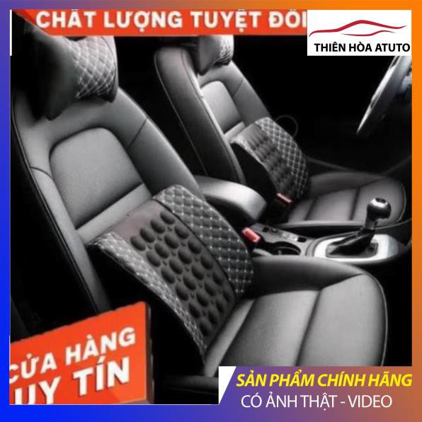 👉SẴN HÀNG👉 Đệm Massage Lưng Nguồn 12V siêu rung cắm tẩu giảm đau lưng khi lái xe