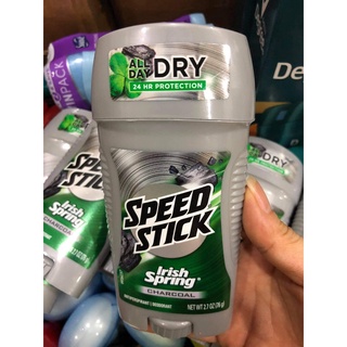 Lăn sáp khử mùi nam Speed Stick Irish Spring Pure Fresh with Charcoal 76g - Mỹphamyen26071007