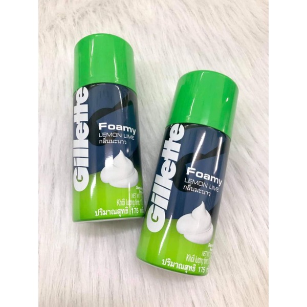 Bọt cạo râu Gillette hương Chanh 175g