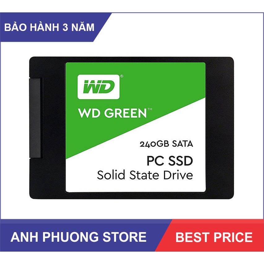 Ổ cứng SSD 240GB WD GREEN WDS240G2G0A