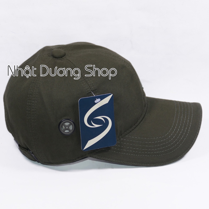 Nón vải ép chữ DKNY nổi có gai - Chất liệu vải Kaki bền chắc kết hợp với chữ ép tạo nên sự nổi bật cho người đội