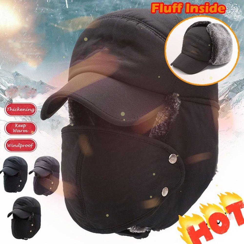 Mũ Bomber Thể Thao Che Tai Chống Gió Mùa Đông