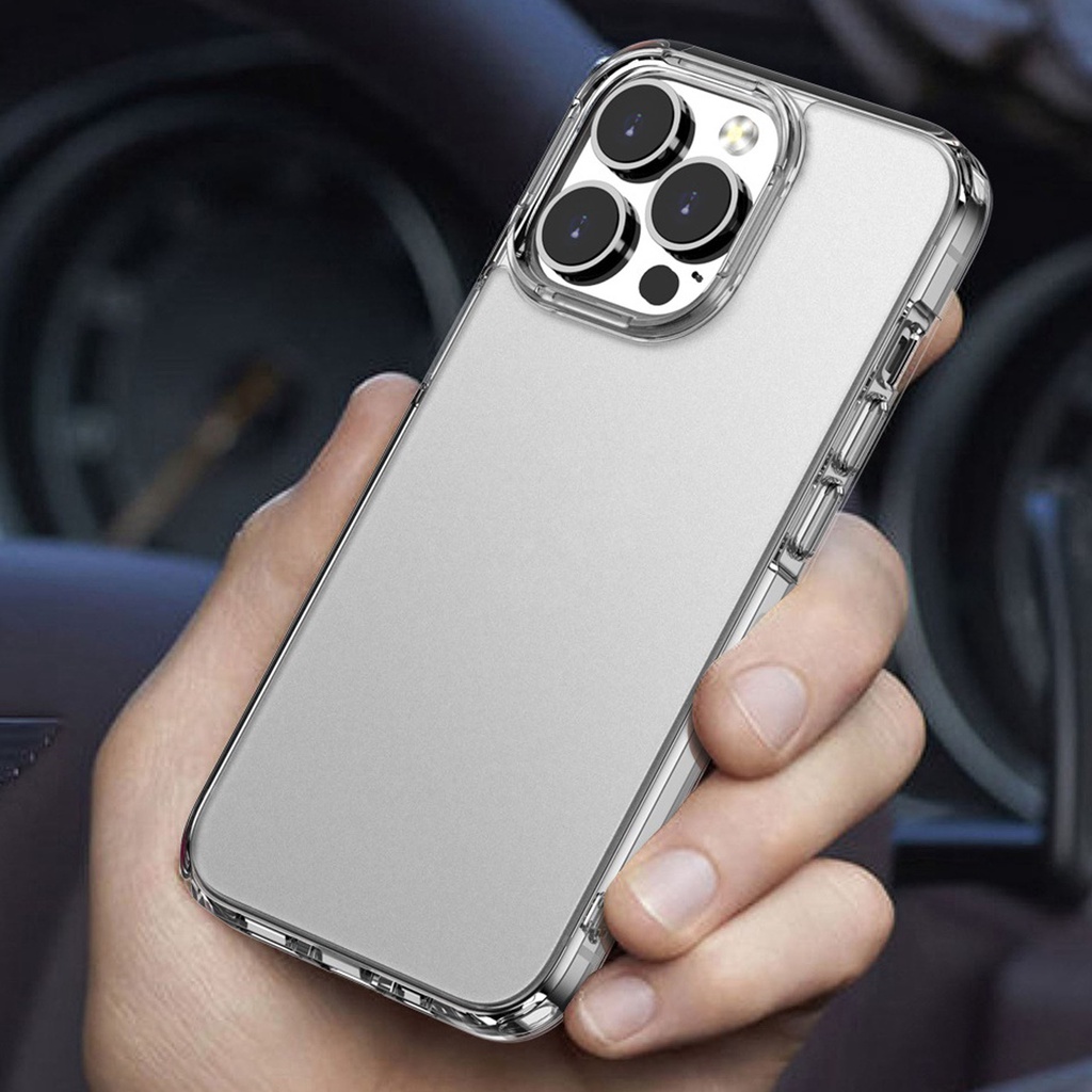 Ốp Lưng Likgus Nhám iP 14/14Pro/14Promax/13/13Pro/13Promax/12Promax Không Ố Màu Hiệu Likgus - Hàng Chính Hãng