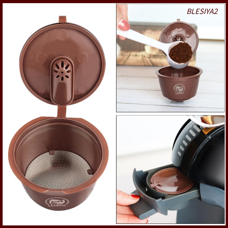 [BLESIYA2]Refillable Coffee Capsule Cup For Nescafes Coffee Machine