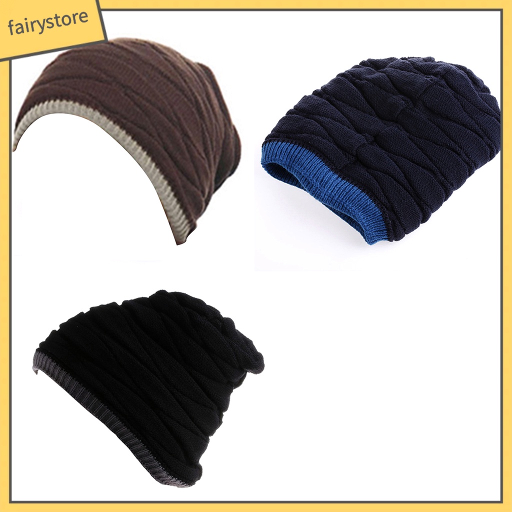 Mũ Trùm Đầu Phối Lông Thú Phong Cách Hip-Hop Cho Nam