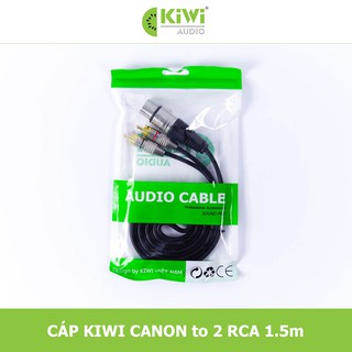 Dây canon cái ra 2 av bằng đồng dài 1,5m