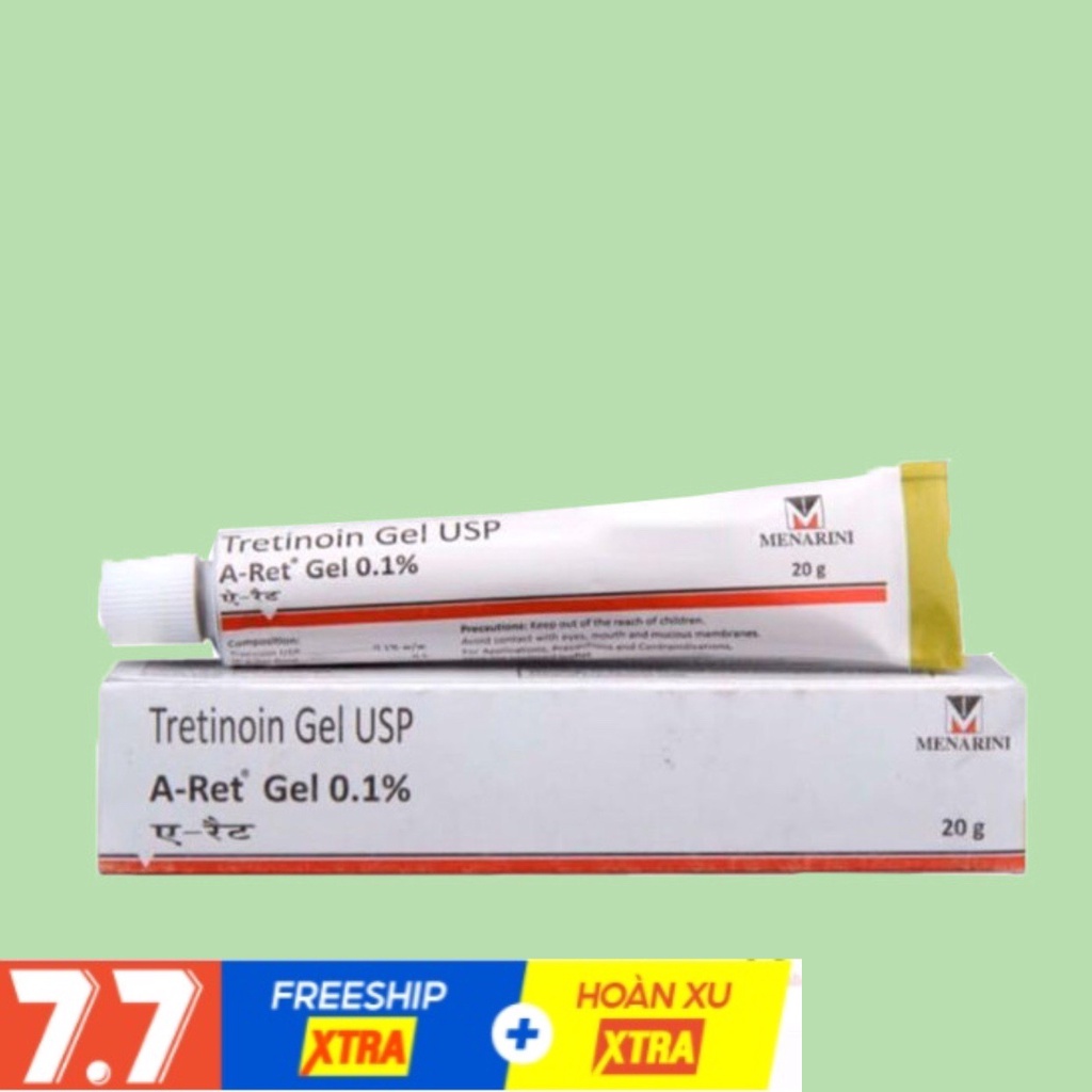 [Q.3] QUẬN 3 [SẴN] [RẺ NHẤT SHOPEE] TRETINOIN ARET 0.1% ACID RETINOIC (RA) (RETINOL) GEL HỖ TRỢ GIẢM MỤN