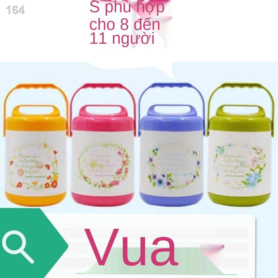 ▦✚Bình giữ nhiệt dung tích cực lớn, xô đựng canh, hộp cơm bento, hộp lót inox, hộp cơm 2 tầng, hộp cơm sinh viên nhân vi