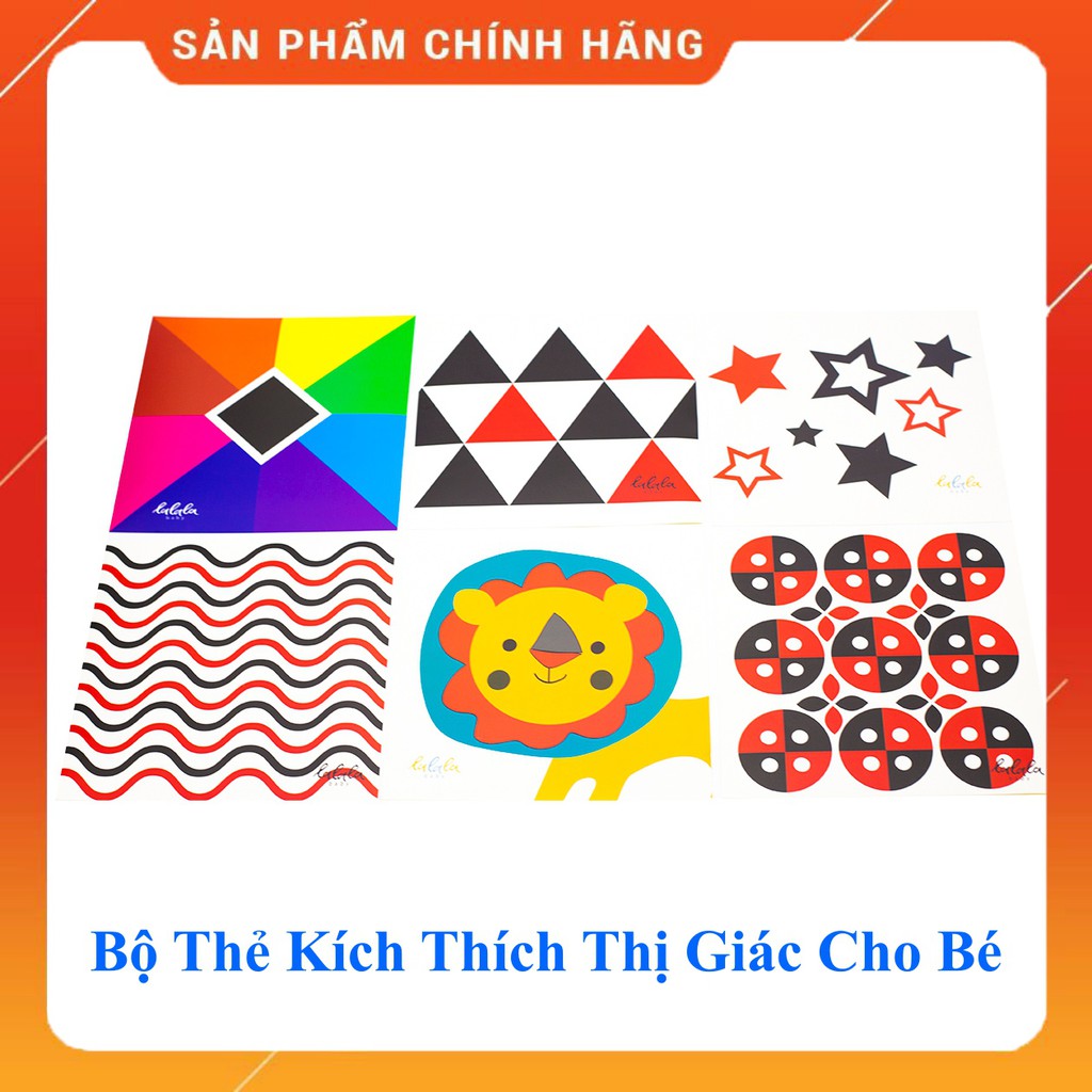 Bộ Thẻ Giúp Bé Sơ Sinh Phát Triển Thị Giác Và Trí Não Toàn Diện