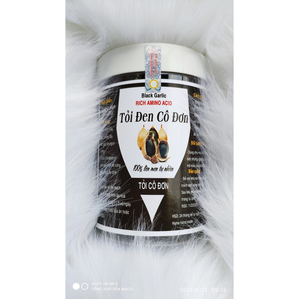 Tỏi đen cô đơn, tỏi đen 1 nhanh được lên men tự nhiên 100% tốt cho tiêu hóa CỤC NGON CỰC DỄ ĂN - 230gr
