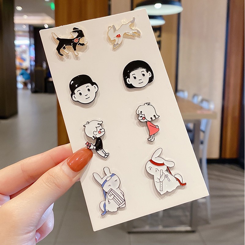 Pin cài áo couple cute - GC422