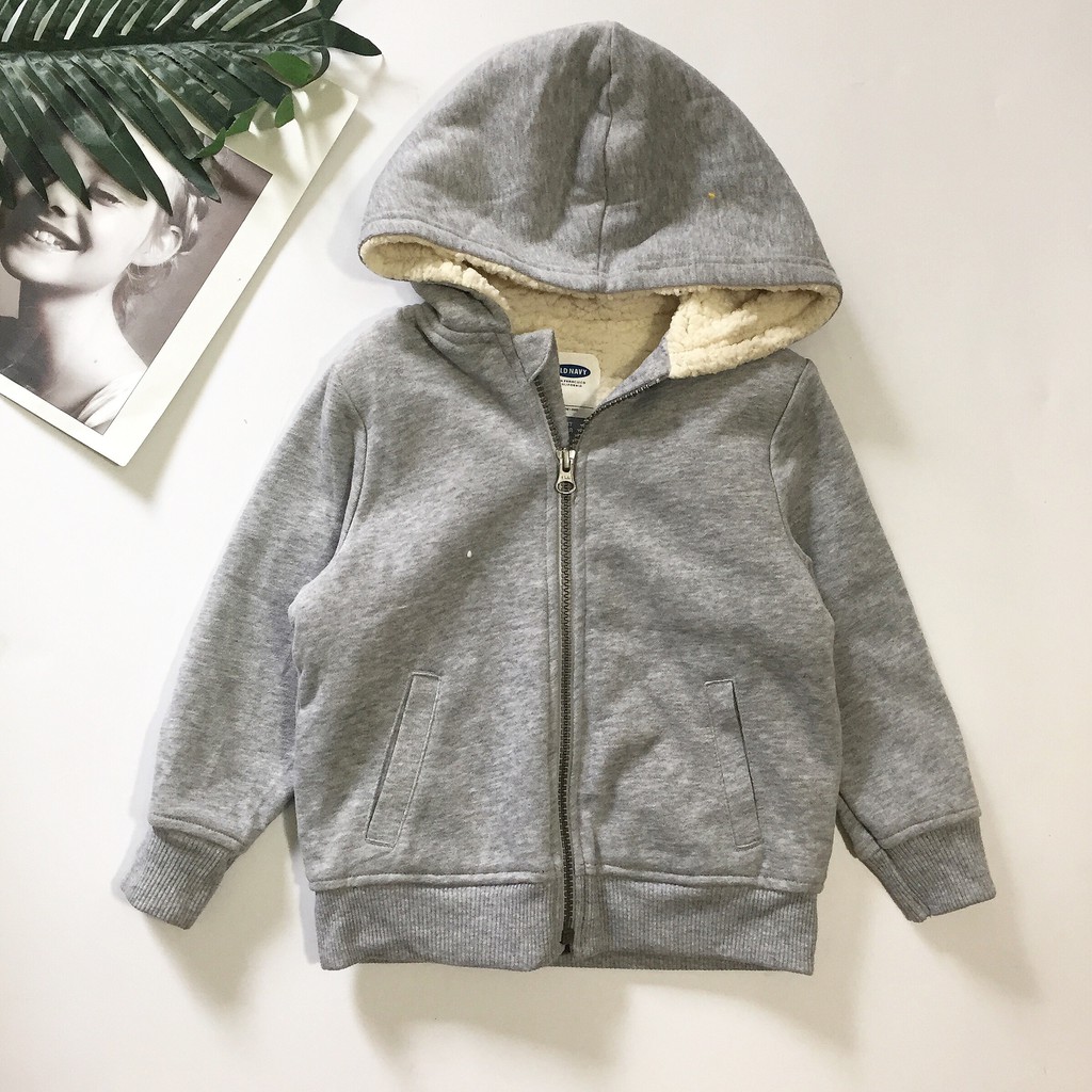 áo khoác nỉ lót lông old navy