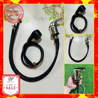 [ FREE SHIP]  ComBo Gật Gù Nóng Lạnh Và Vòi Sen Bàn Gội Đầu , Giường Gội Đầu, Gật Gù Vòi Sen Bàn Gội Đầu Cho Salon