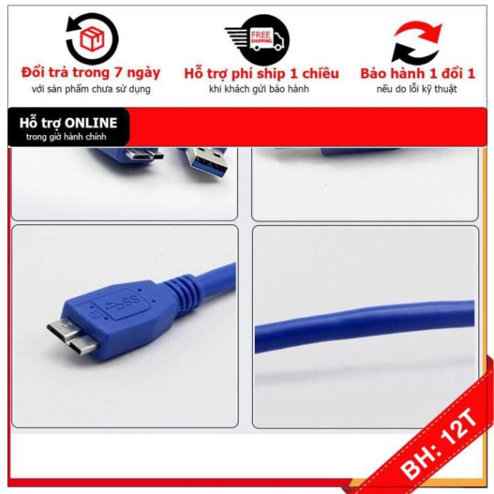 [BH12TH] 🎁 Dây cáp USB 3.0 dùng cho HDD Box -Dây Nối USB 3.0 Sang HDD Box -HÀNG CHÍNH HÃNG | BigBuy360 - bigbuy360.vn