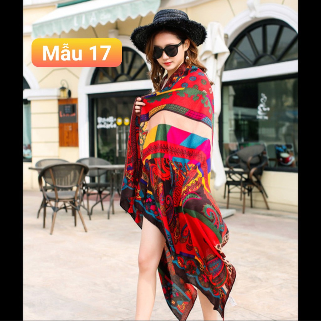 SALE Khăn Choàng Boho Đi Biển Mẫu Mới