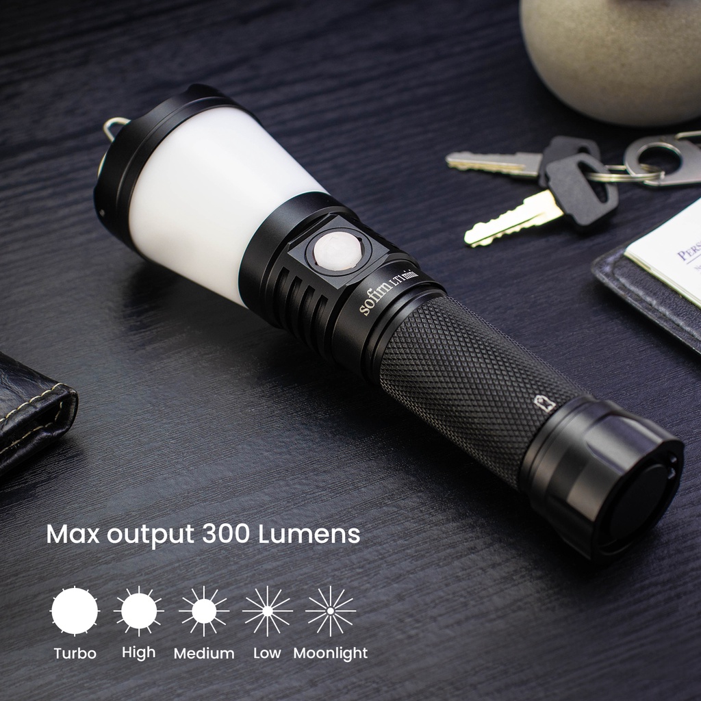 Đèn pin mini SOFIRN BLF LT1 21700 siêu sáng có thể sạc lại