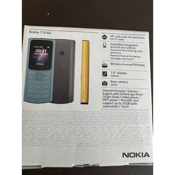 Điện thoại Nokia 110 4G chính hãng