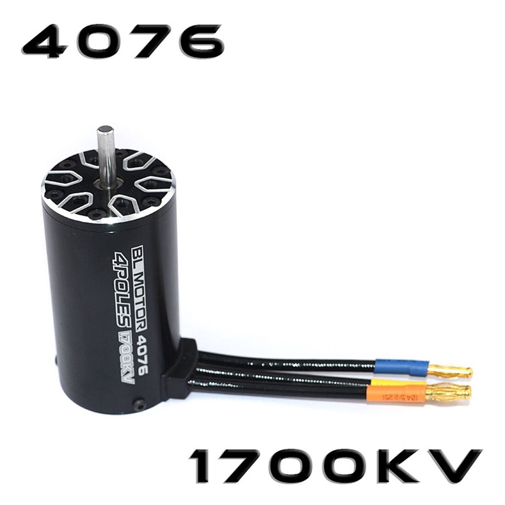 Động Cơ Không Chổi Than Chống Nước 4068 / 4076 2050KV 2650KV 1900KV 1700KV 1400KV 1 / 8 RC Cho Xe Tải Điều Khiển Từ Xa
