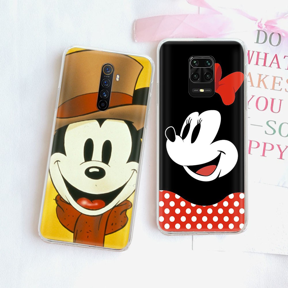 Ốp Điện Thoại Trong Suốt Họa Tiết Chuột Mickey Dễ Thương Cho Motorola Moto E4 E5 E6 Plus E6S P30 Note Z2 Play Ty72