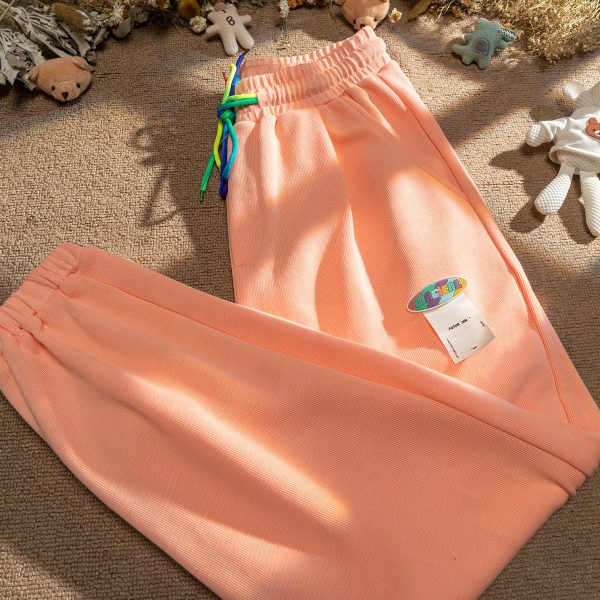 NRVP Quần Thể Thao Nữ Ống Rộng Phong Cách Đường Phố Hàn Quốc Mới