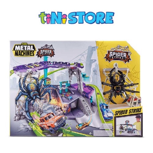 Bộ đồ chơi xe đua chiến đấu nhện khổng lồ Zuru Metal Machines 6725