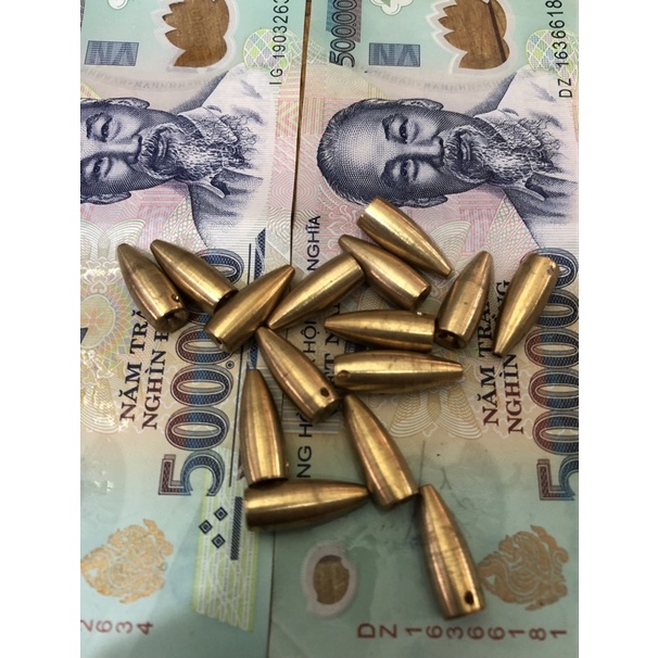 Chì đồng câu lure cá lóc