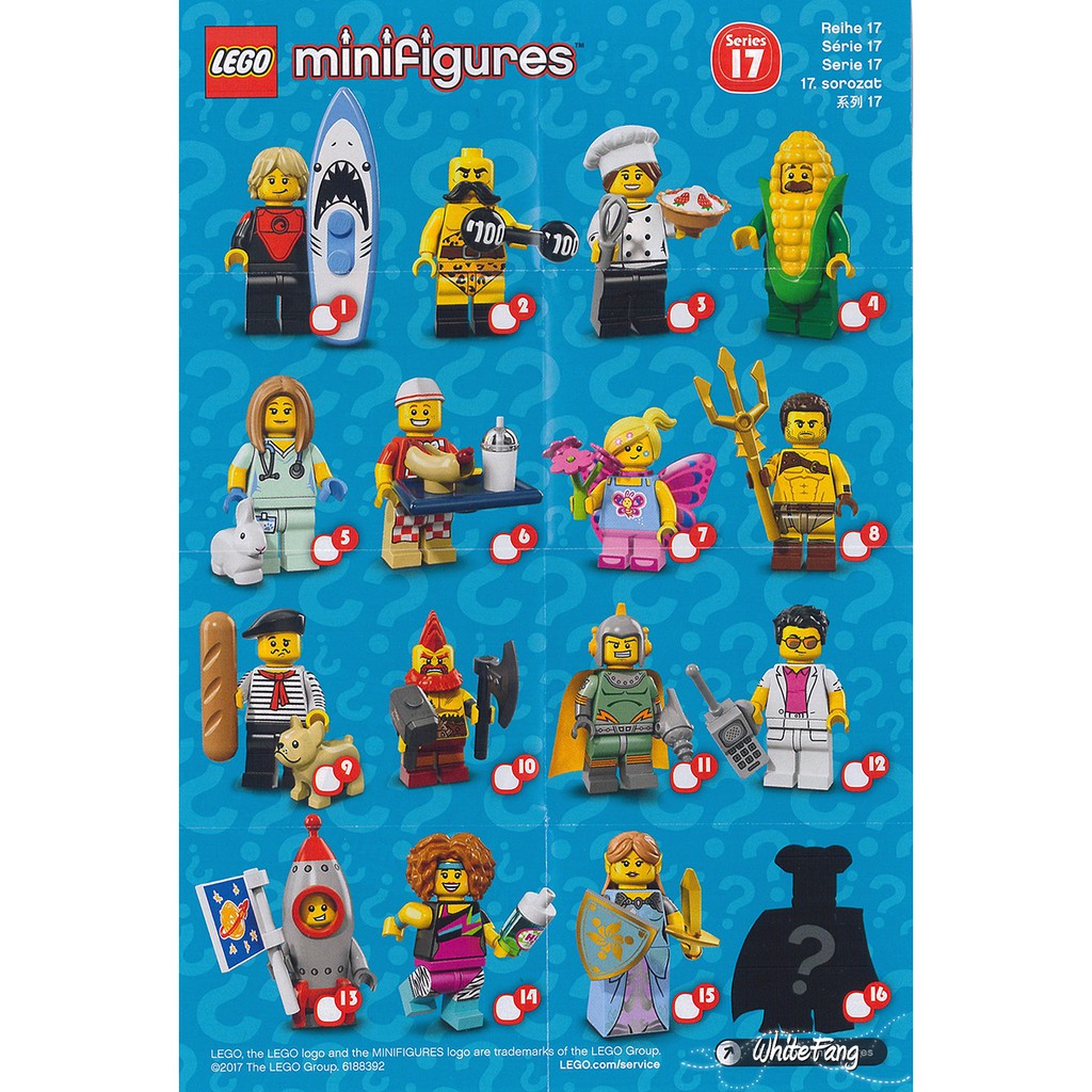 [Sealed] LEGO Minifigures Anh Hùng Không Gian Retro 71018 Series 17