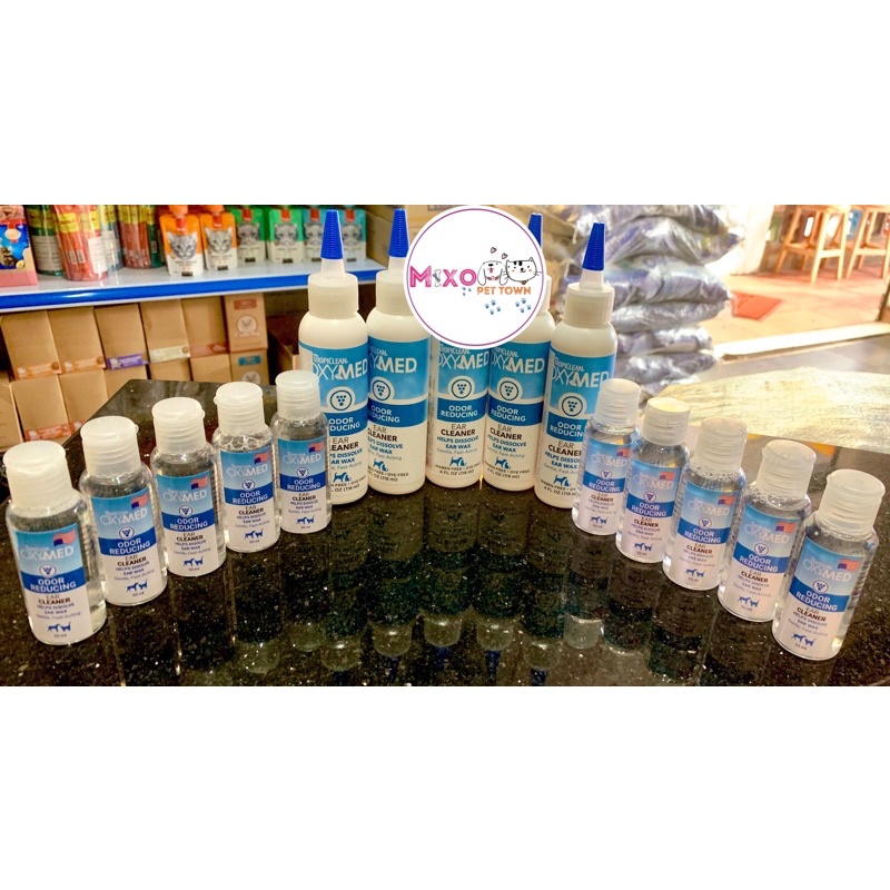 Dung dịch vệ sinh tai MINI cho chó mèo Tropiclean Oxymed 30ml - Mixo Pet Town