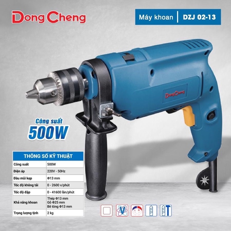 Máy khoan động lực DongCheng DZJ02-13