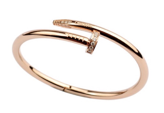 Vòng đinh đính đá full box cao cấp