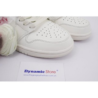Giày Jordan 1 Low White University Red