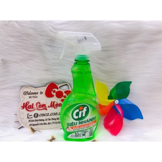 Nước lau bề mặt Cif đa năng dạng chai 520ml