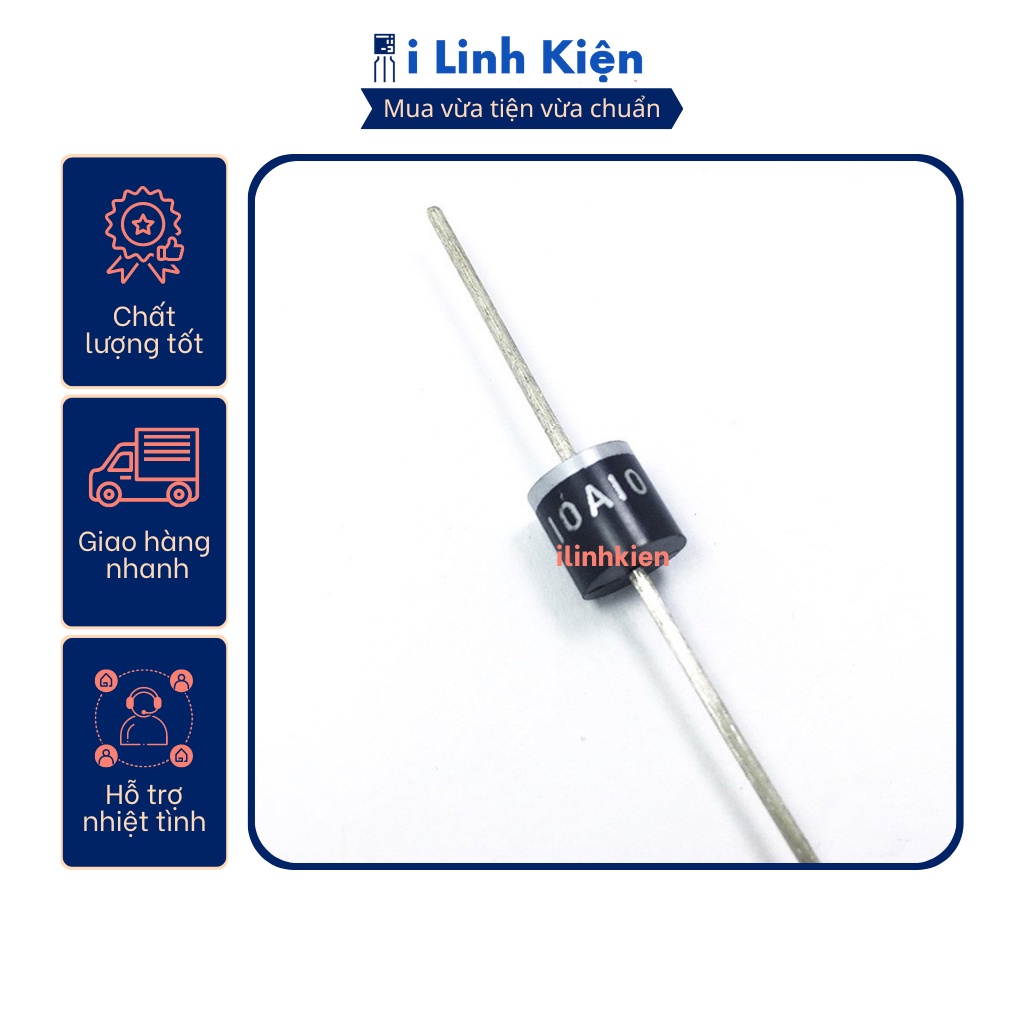 10A10 Diode chỉnh lưu 10A 1000V loại tốt