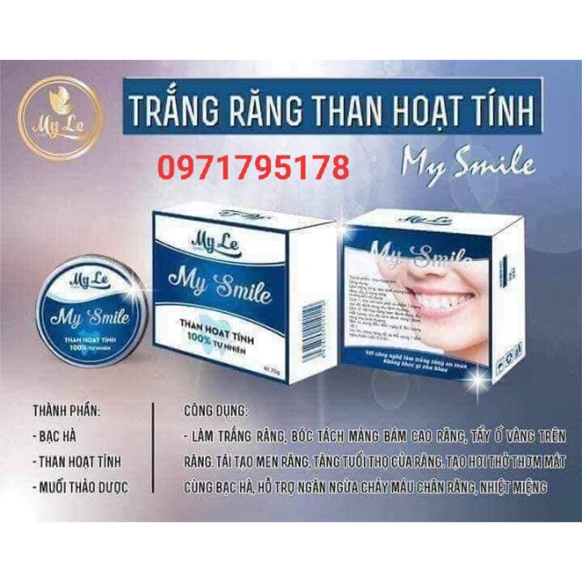 Bột Trắng răng Mỹ Le