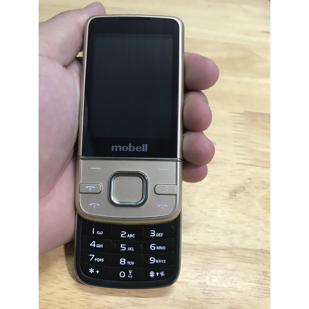 Điện thoai Mobell M889 dạng trượt phím bấm êm chữ to hàng chất pin tốt mới 100% bảo hành chính hãng 12 tháng | BigBuy360 - bigbuy360.vn