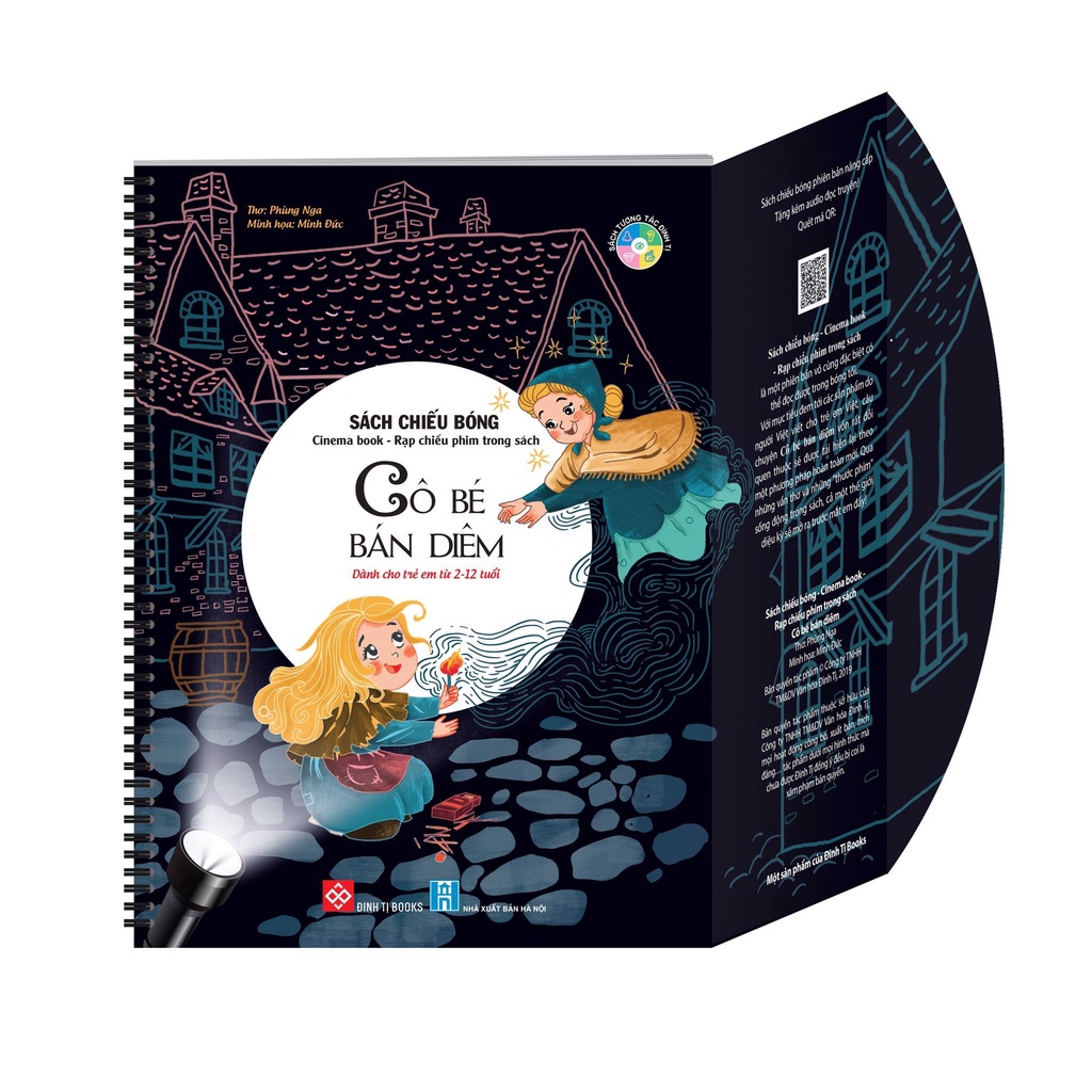 SÁCH - Sách chiếu bóng - Cinema book - Rạp chiếu phim trong sách - Cô bé bán diêm