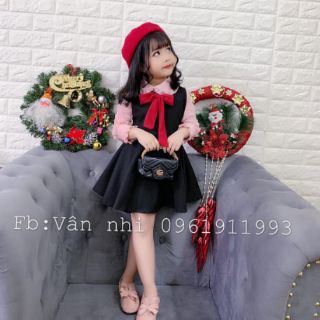 Đầm nơ xòe Mẹ và Bé ( có ảnh thật cuối cùng)