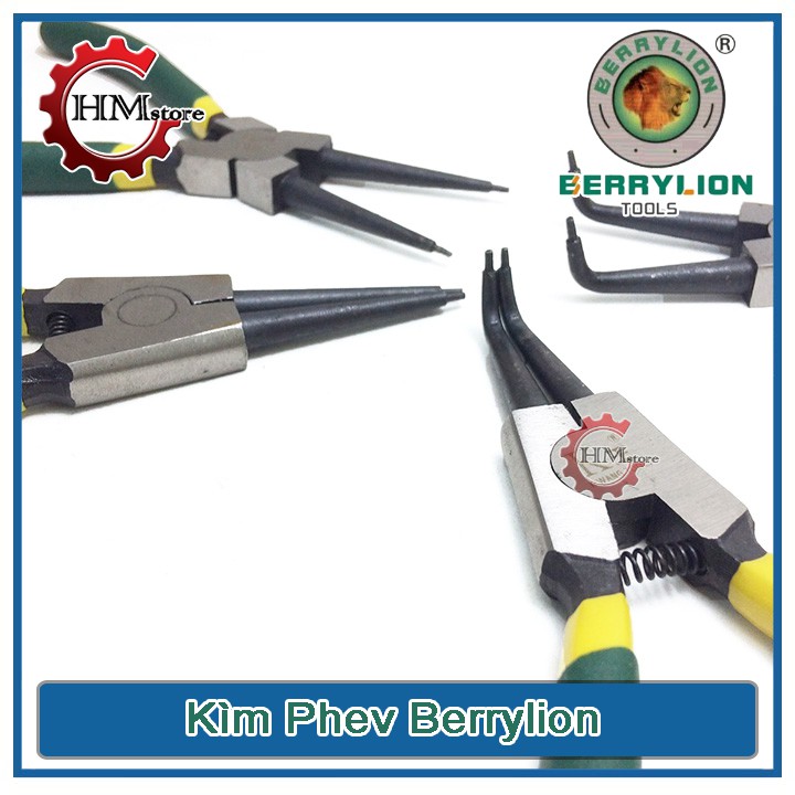 Combo 4 cây kìm mở phe Berrylion nhiều loại - Kềm mở phe Sư Tử