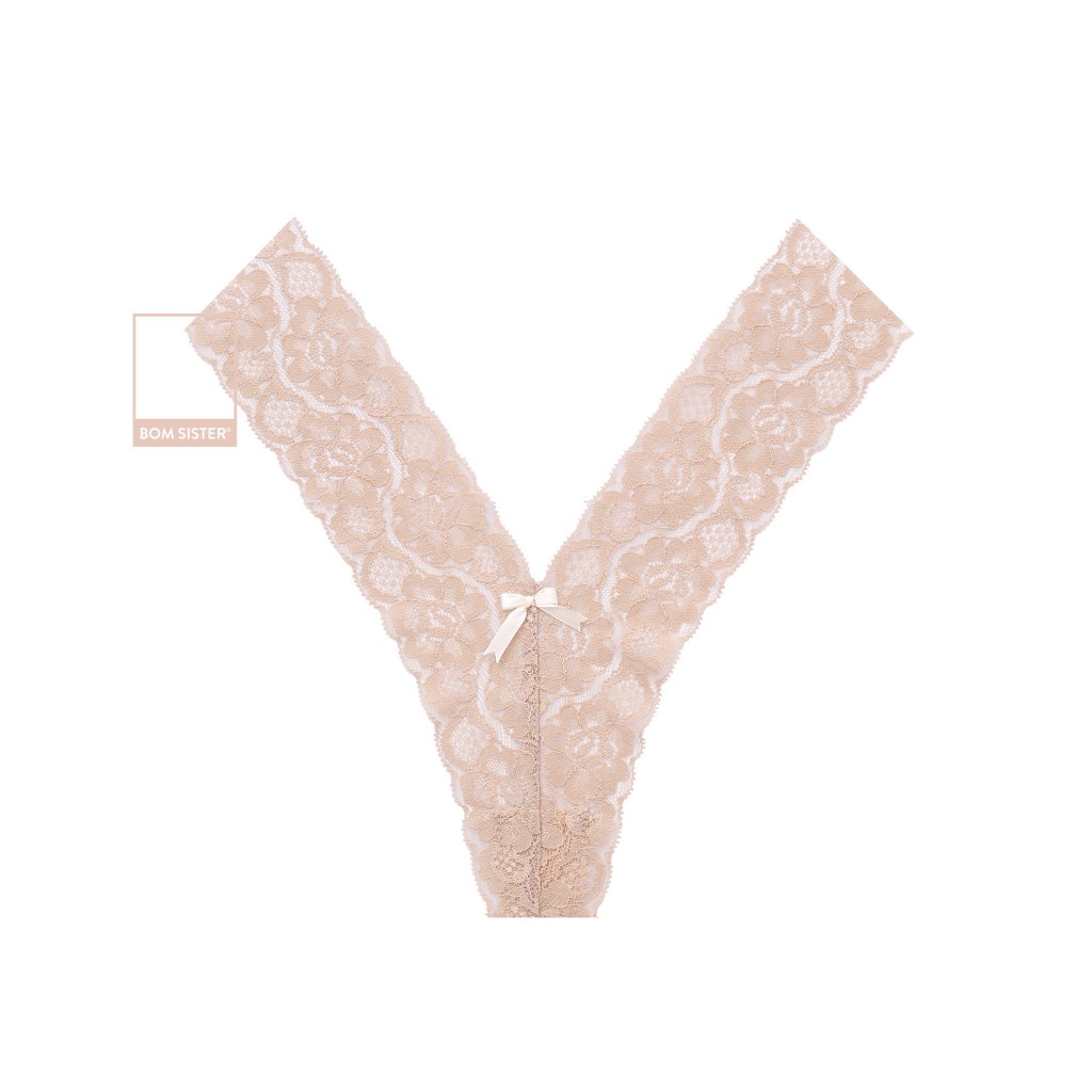  Quần lót lọt khe ren hoa dáng chữ Y BOM SISTER Q0002 | BigBuy360 - bigbuy360.vn