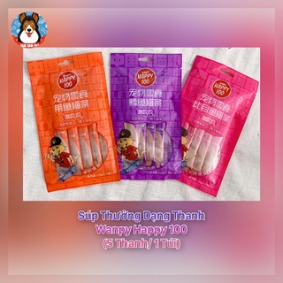 Súp thưởng cho mèo Happy 100(5 thanh/ 1 túi)