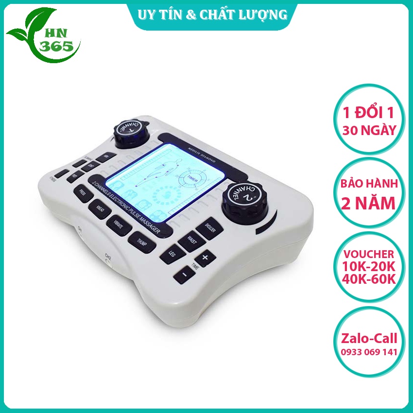Máy Massage Xung Điện Trị Liệu CAO CẤP SYK-308B,Châm Cứu Bấm Huyệt Đấm Bóp Bằng Xung Điện, Tặng Kèm 4 Miếng