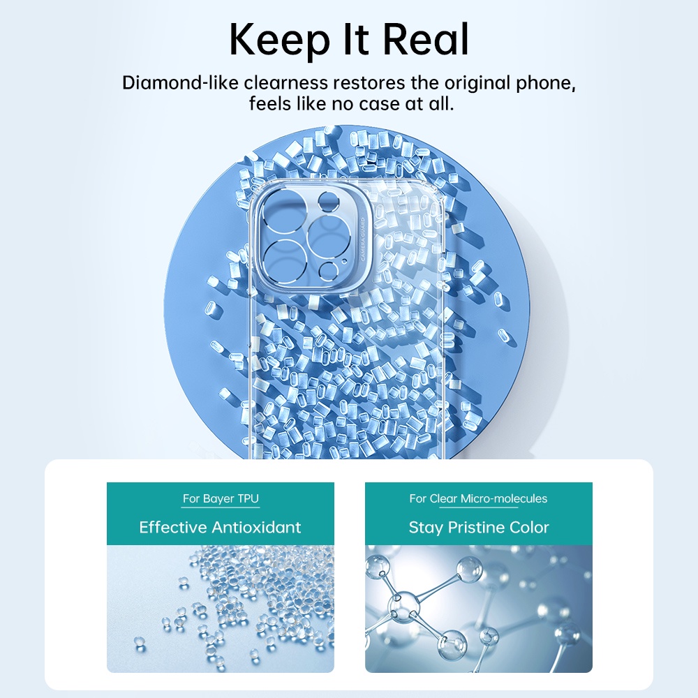 Ốp điện thoại ESR trong suốt bảo vệ toàn diện máy ảnh thời trang cho iPhone 13/13 Pro Max | BigBuy360 - bigbuy360.vn