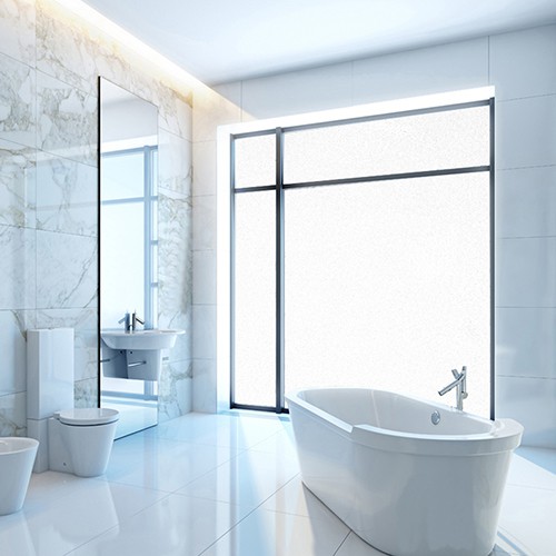 Miếng Dán Mờ Cửa Kính Phòng Tắm Bảo Vệ Riêng Tư Kích Thước 45Cmx200Cm