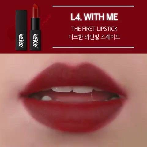 SON THỎI MERZY THE FIRST LIPSTICK Màu L4 ( Đỏ Gạch )