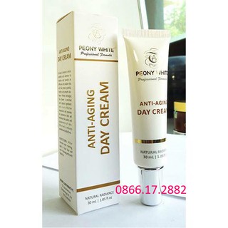 Kem giảm nám, dưỡng trắng da ban ngày chiết xuất thảo dược - Peony White