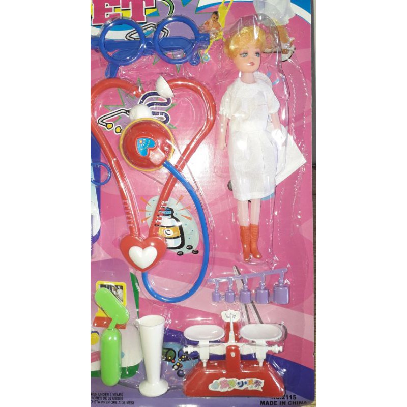 Sét Bộ đồ chơi Bé tập làm Bác Sĩ loại lớn bằng nhựa