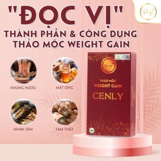 Thảo Mộc Tăng Cân WEIGHT GAIN (tặng kèm son)