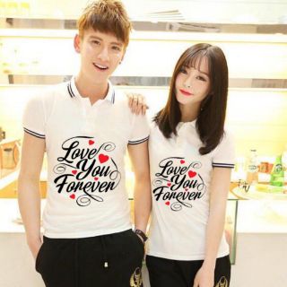 Áo đôi cổ trụ siêu rẽ(1 cặp)