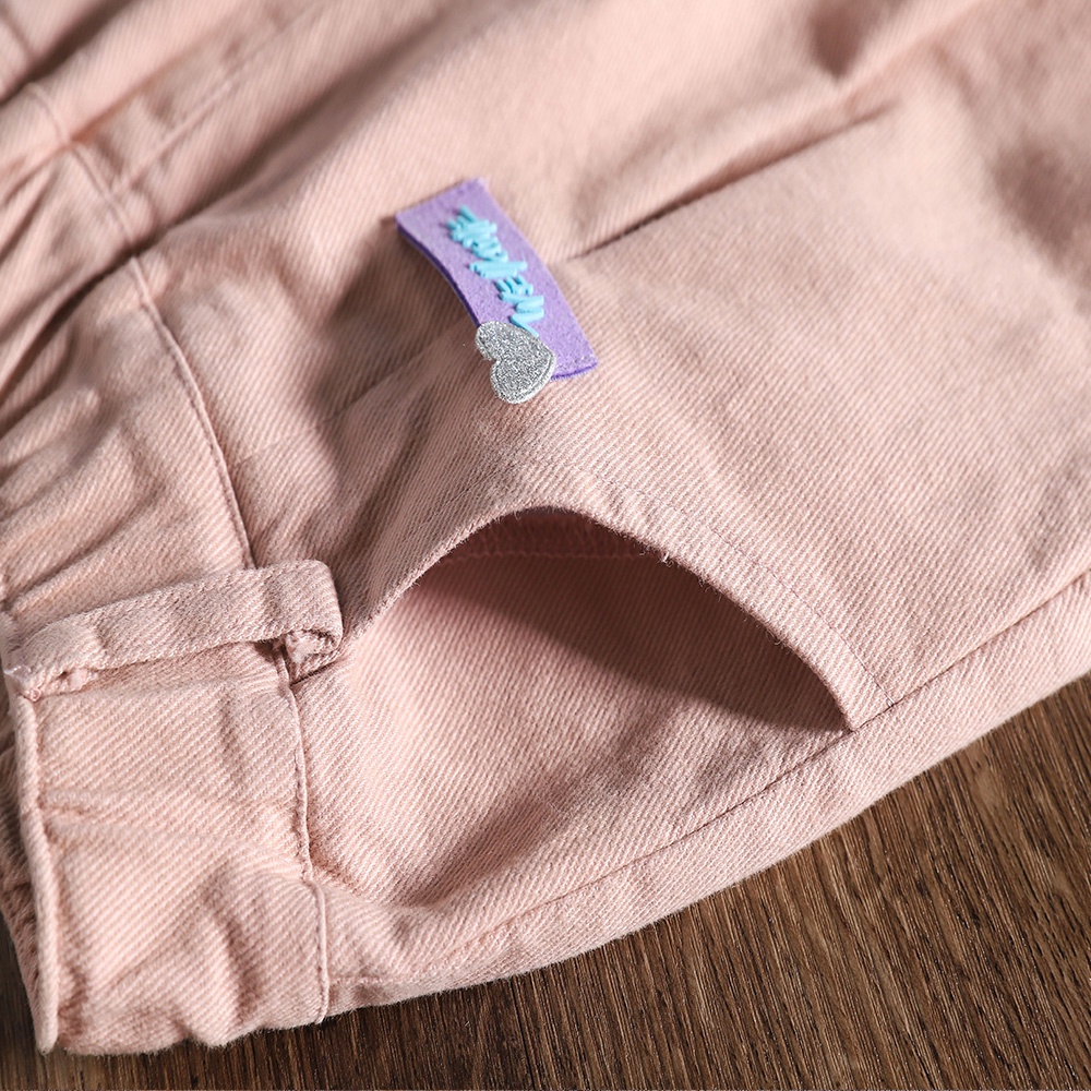 BEAR LEADER Quần Dài Dáng Rộng Thời Trang Xuân Thu Mới 2022 Cho Bé Gái 2-6 Tuổi