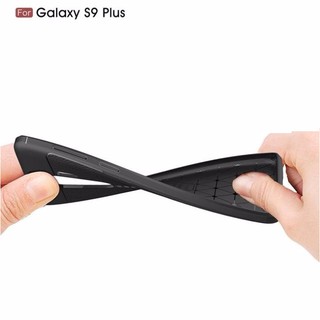 Ốp Lưng Auto Focus Vân Da Cho Samsung S9 Plus